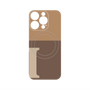 プレミアムパネル with MagSafe［ オリジナル - initial two tone - I brown ］