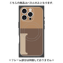 プレミアムパネル with MagSafe［ オリジナル - initial two tone - I brown ］