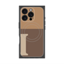 プレミアムパネル with MagSafe［ オリジナル - initial two tone - I brown ］
