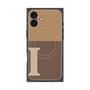 プレミアムパネル with MagSafe［ オリジナル - initial two tone - I brown ］