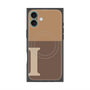プレミアムパネル with MagSafe［ オリジナル - initial two tone - I brown ］