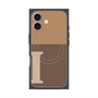 プレミアムパネル with MagSafe［ オリジナル - initial two tone - I brown ］