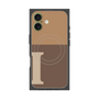 プレミアムパネル with MagSafe［ オリジナル - initial two tone - I brown ］