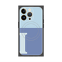 プレミアムパネル with MagSafe［ オリジナル - initial two tone - I blue ］