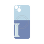 プレミアムパネル with MagSafe［ オリジナル - initial two tone - I blue ］
