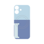 プレミアムパネル with MagSafe［ オリジナル - initial two tone - I blue ］