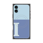 プレミアムパネル with MagSafe［ オリジナル - initial two tone - I blue ］