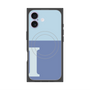 プレミアムパネル with MagSafe［ オリジナル - initial two tone - I blue ］