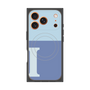 プレミアムパネル with MagSafe［ オリジナル - initial two tone - I blue ］