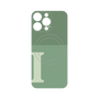 プレミアムパネル with MagSafe［ オリジナル - initial two tone - I green ］