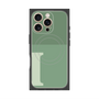 プレミアムパネル with MagSafe［ オリジナル - initial two tone - I green ］