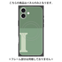 プレミアムパネル with MagSafe［ オリジナル - initial two tone - I green ］
