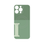 プレミアムパネル with MagSafe［ オリジナル - initial two tone - I green ］