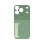 プレミアムパネル with MagSafe［ オリジナル - initial two tone - I green ］