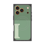 プレミアムパネル with MagSafe［ オリジナル - initial two tone - I green ］