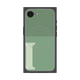 プレミアムパネル with MagSafe［ オリジナル - initial two tone - I green ］