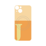 プレミアムパネル with MagSafe［ オリジナル - initial two tone - J orange ］