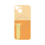 プレミアムパネル with MagSafe［ オリジナル - initial two tone - J orange ］