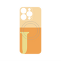 プレミアムパネル with MagSafe［ オリジナル - initial two tone - J orange ］