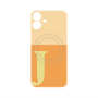 プレミアムパネル with MagSafe［ オリジナル - initial two tone - J orange ］