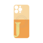 プレミアムパネル with MagSafe［ オリジナル - initial two tone - J orange ］
