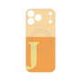 プレミアムパネル with MagSafe［ オリジナル - initial two tone - J orange ］