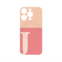 プレミアムパネル with MagSafe［ オリジナル - initial two tone - J pink ］