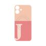 プレミアムパネル with MagSafe［ オリジナル - initial two tone - J pink ］