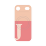 プレミアムパネル with MagSafe［ オリジナル - initial two tone - J pink ］
