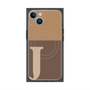 プレミアムパネル with MagSafe［ オリジナル - initial two tone - J brown ］