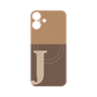 プレミアムパネル with MagSafe［ オリジナル - initial two tone - J brown ］