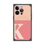 プレミアムパネル with MagSafe［ オリジナル - initial two tone - K pink ］