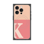 プレミアムパネル with MagSafe［ オリジナル - initial two tone - K pink ］