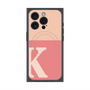 プレミアムパネル with MagSafe［ オリジナル - initial two tone - K pink ］