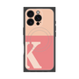 プレミアムパネル with MagSafe［ オリジナル - initial two tone - K pink ］