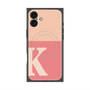 プレミアムパネル with MagSafe［ オリジナル - initial two tone - K pink ］