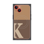 プレミアムパネル with MagSafe［ オリジナル - initial two tone - K brown ］