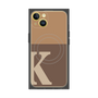 プレミアムパネル with MagSafe［ オリジナル - initial two tone - K brown ］