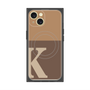 プレミアムパネル with MagSafe［ オリジナル - initial two tone - K brown ］