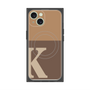 プレミアムパネル with MagSafe［ オリジナル - initial two tone - K brown ］