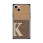 プレミアムパネル with MagSafe［ オリジナル - initial two tone - K brown ］