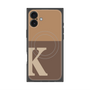 プレミアムパネル with MagSafe［ オリジナル - initial two tone - K brown ］