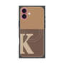 プレミアムパネル with MagSafe［ オリジナル - initial two tone - K brown ］