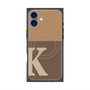 プレミアムパネル with MagSafe［ オリジナル - initial two tone - K brown ］