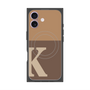 プレミアムパネル with MagSafe［ オリジナル - initial two tone - K brown ］