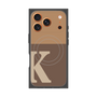 プレミアムパネル with MagSafe［ オリジナル - initial two tone - K brown ］