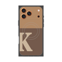 プレミアムパネル with MagSafe［ オリジナル - initial two tone - K brown ］