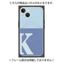 プレミアムパネル with MagSafe［ オリジナル - initial two tone - K blue ］