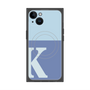 プレミアムパネル with MagSafe［ オリジナル - initial two tone - K blue ］