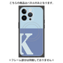 プレミアムパネル with MagSafe［ オリジナル - initial two tone - K blue ］
